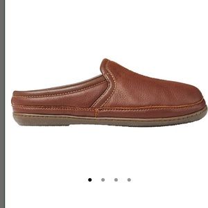 LL Bean Elkhide slipper scuffs